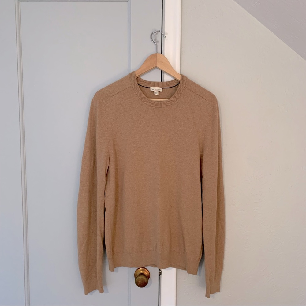 Gap Cotton Cashmere Sweater Camel
